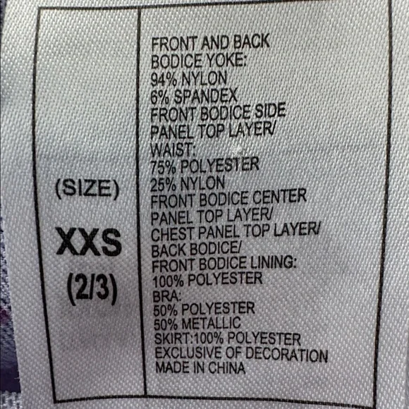 ❤️3/$30 Disney Store Ariel Little Mermaid Dress Up Costume Shimmer Fin -XXS(2/3) - Picture 11 of 12